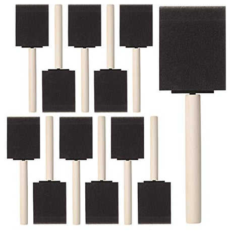 Bates- Foam Paint Brushes, Sponge Brushes, Sponge Paint Brush, Foam Brushes, Foam Brushes for Painting, Foam Brushes for Staining, Paint Sponges, Bates Choice