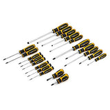 GEARWRENCH 20 Pc. Phillips/Slotted/Torx Dual Material Screwdriver Set - 80066H GEARWRENCH