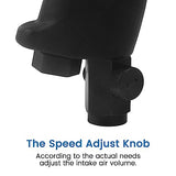 QIUMIN Pneumatic Rivet Nut Gun with Self-Locking Head Gun 1/4'', 5/16'', 3/8'' Mandrels, Air Riveting Gun Kit Riveter Set QIUMIN