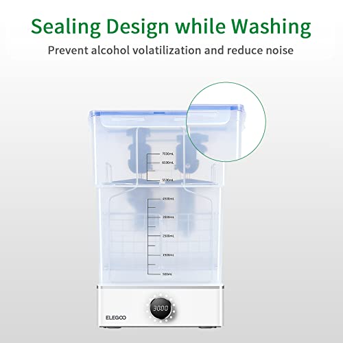 ELEGOO Mercury XS Bundle Wash Cure Station with Handheld UV Light, Washing Machine UV Resin Curing Machine for LCD/DLP/SLA Saturn S Mars 2/3 Pro ELEGOO