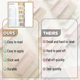 Mr. Pen- Bible Tabs, 75 Tabs, Boho Theme, Laminated Bible Tabs for Women and Men, Bible Tabs for Study Bible, Bible Index Tabs, Bible Book Tabs, Mr. Pen