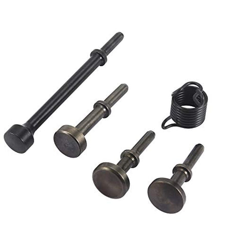 Anndason 5 Pcs Smoothing Pneumatic Air Hammer Pneumatic Chisel Bits Tools Kit Anndason