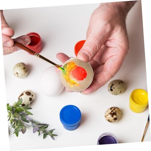 Yardenfun 40pcs Wooden Wheel Craft Wood Balls Solid Wood Wooden Wooden Balls Solid Bead Nonporous Accessories Round Wreath Wood Color Wooden Beads Yardenfun