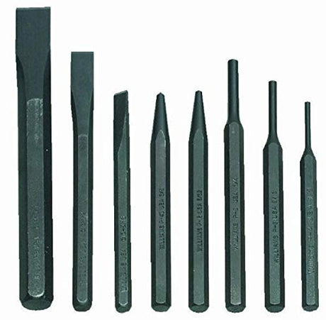 Williams JHWPC-8 8-Piece Punch and Chisel set Williams