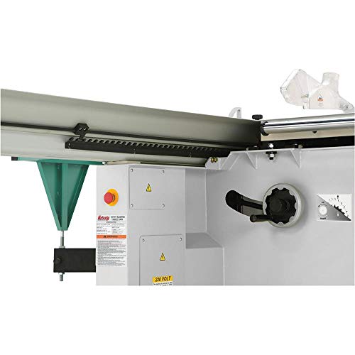 Grizzly Industrial G0699-12" 7-1/2 HP 3-Phase Sliding Table Saw with Scoring Blade Motor Grizzly Industrial