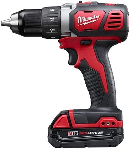 Milwaukee M18 18V Lithium-Ion 1/2 Inch Cordless Drill Driver Compact Kit 2606-21CT Milwaukee