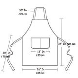 MORNITE Art Aprons for Painting Pottery Ceramics, Mens Women Kitchen Cooking Aprons Waterproof Green MORNITE