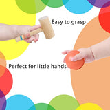 Twefex Montessori Ball Tracker, Award Winning Durable Pound A Ball Drop Toy, Early Developmental Montessori Toys, Wooden Toys for Toddlers 1-3 Year Twefex