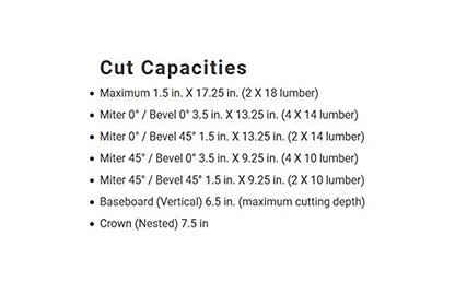 12 In. Dual Bevel Sliding Cruzer Miter Saw - WoodArtSupply