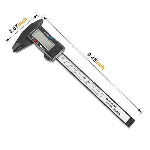 Digital Caliper, Sangabery 0-6 inches Caliper with Large LCD Screen, Auto - Off Feature, Inch and Millimeter Conversion Measuring Tool, Perfect for Sangabery