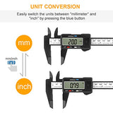 Digital Caliper, Sangabery 0-6 inches Caliper with Large LCD Screen, Auto - Off Feature, Inch and Millimeter Conversion Measuring Tool, Perfect for Sangabery