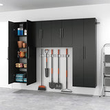 HangUps Upper Storage Cabinet, 24", Black Prepac