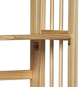 Casual Home 3-Shelf Folding Stackable Bookcase (27.5" Wide)-Natural Casual Home