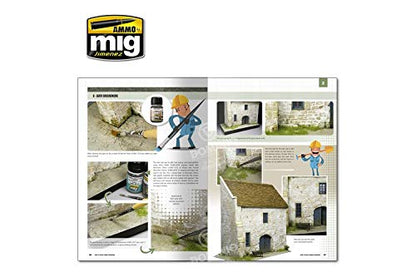 AMM6215 AMMO by Mig - Modelling School: How to Build Urban Dioramas - WoodArtSupply