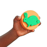 Colorations Stamping Kit, Letters, Numbers Shapes and Stamp Pads Colorations