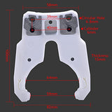 HOZLY 10PCS/Lot HSK 63F Tool Holder Clamp ABS Flame Proof Rubber Claw for CNC Machine HOZLY