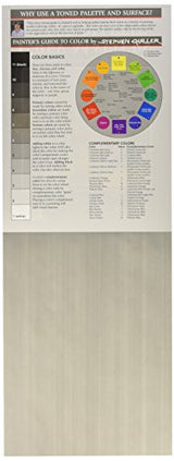 Jack Richeson Grey Matters Paper Palette, 12 by 16-Inch, 50 Sheets - JACK-100281 Jack Richeson