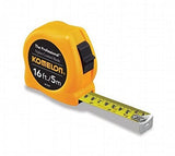 Komelon 4916IM The Professional 16-Foot Inch/Metric Scale Power Tape, Yellow - 4 Pack Komelon