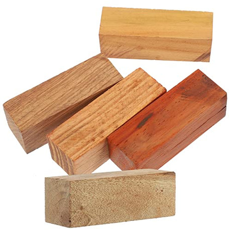 Ciieeo 5pcs Carved Wood DIY Carving Basswood Blocks Diary Unfinished Wood Whittling Blocks Carving Wood Stamp Kits Whittling Decorating Tools Cards Ciieeo