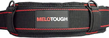 MELOTOUGH Padded Tool Belt with D ring for men construction Strong Durable Double Metal Roller Buckle,adjustable waist 33'-47 'thick confortable foam MELOTOUGH