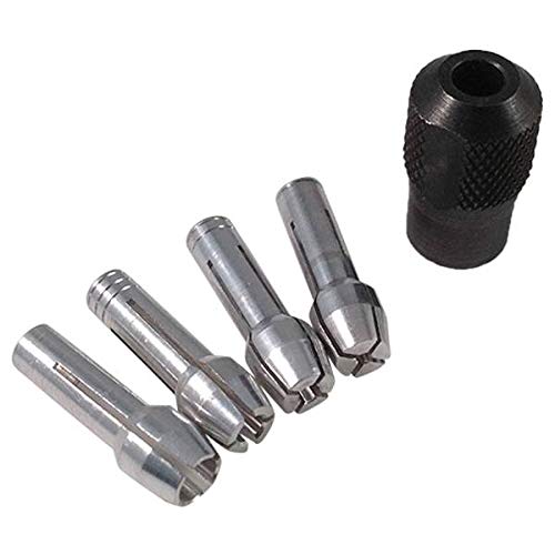 Dremel 4485 Quick Change Rotary Tool Collet Nut Set Medium - WoodArtSupply