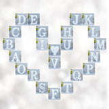 WOODOUNAI 6 Inch Rustic White Wood Letters Unfinished Wood Letters for Wall Decorative White Retro Standing Letters Sign Board Decoration for Craft woodounai