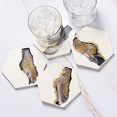 Mod Podge, River Set of 5 Coaster Kit, Surface for Epoxy, DIY Wood Pouring Supplies for Resin Arts and Crafts, 56934E Mod Podge