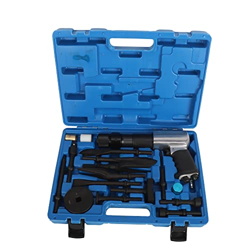 MYOYAY Air Hammer with 16-Piece Tool plus Set,Multi-functional Pneumatic Hammer,Air Hammer Piece Chisel Set MYOYAY