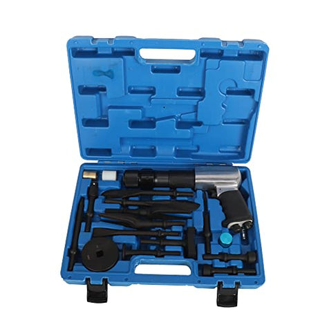 MYOYAY Air Hammer with 16-Piece Tool plus Set,Multi-functional Pneumatic Hammer,Air Hammer Piece Chisel Set MYOYAY