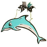 Dolphin Cutout Unfinished Wood Nautical Decor Animal Ocean Themed Beach House MDF Shaped Canvas Style 1 Diverse Woodworking