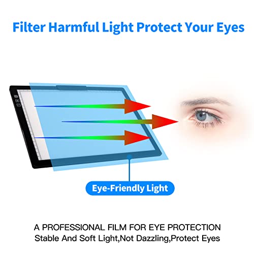 Rechargeable A4 Light Pad with Innovative Stand and Top Clip, Elice Wireless Bright Light Tracing Board Portable LED Artcraft Tracer Box for Artists, elice