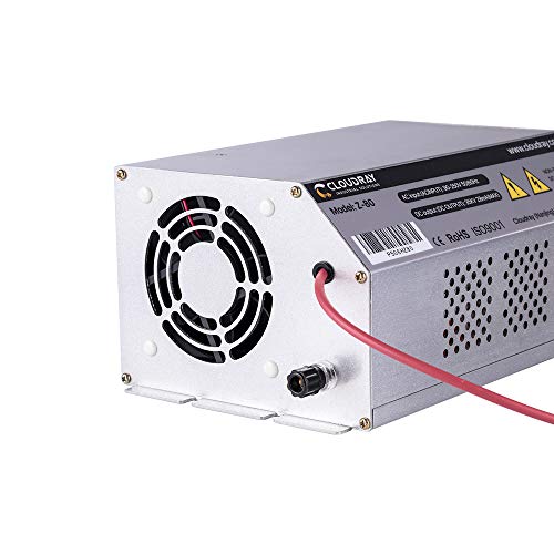 Cloudray CO2 Power Supply 50W 60W 80W AC90-250V LCD Screen DIY Replace Part for RECI W2 Glass Tube & CO2 Laser Engraver Cutter Cloudray