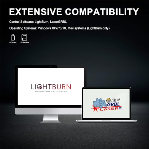 LAKIX 5W Laser Engraver, Laser Engraving Machine with 5000mW 0.08 * 0.08mm Fixed-Focus Compressed Spot Laser Module, APP Operation Laser Cutter for LAKIX