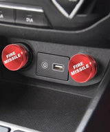 bylikeho Cigarette Lighter Plug Cover,Aluminum Cigarette Lighter Plug Plug,Car Accessories Button Decorations Plug,Fits Most Automotive Vehicles bylikeho