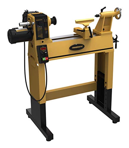 Powermatic 14" x 20" Woodworking Lathe with Stand, 1 HP, 1Ph 120V (Model PM2014) - WoodArtSupply