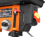 WEN 4206T 2.3-Amp 8-Inch 5-Speed Cast Iron Benchtop Drill Press,Black,Orange WEN