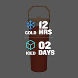 Stanley IceFlow Stainless Steel Tumbler with Straw - Vacuum Insulated Water Bottle for Home, Office or Car Reusable Cup with Straw Leak Resistant STANLEY