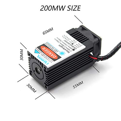 Oxlasers 532nm 12V High Power TTL Green Laser Module - WoodArtSupply