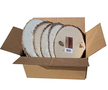 Wilson Basswood Plaque (Round/Oval) Bulk Quantity Value Box (Small (5-7 inch Diameter) Pack of 20)