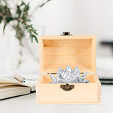 Zerodeko 1pc Pirate Treasure Chest Wooden Box Unfinished Kids Storage Organizer for Boys Craft Boy Gifts Wood Crates Jewelry Kids Treasure Chest Zerodeko