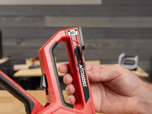 Arrow T501 5-in-1 Manual Staple and Nail Gun, Wire Stapler, and Brad Nailer for Wood, Upholstery, Construction, Insulation, Crafts, Fencing, and Arrow Fastener