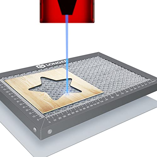 Longer Honeycomb Working Table, Soulmate for Engraver, Honeycomb Working Panel Set for RAY5, Fast Heat Dissipation and Desktop-Protecting, Compatible - WoodArtSupply