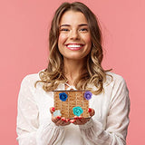 WEBEEDY 4 Pcs Basket Weaving Kits Woden Rattan Basket Making Kit Basket Weaving Supplies for Adults Raffia Crafts Projects WEBEEDY