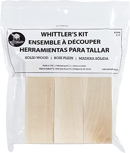 Walnut Hollow Pine Whittlers Carving Blocks, 1.75 x 1.75 x Assorted Lengths, Natural