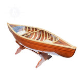 Wooden Boat USA Wooden, 5-Feet Canoe Table, Brown Wooden Boat USA