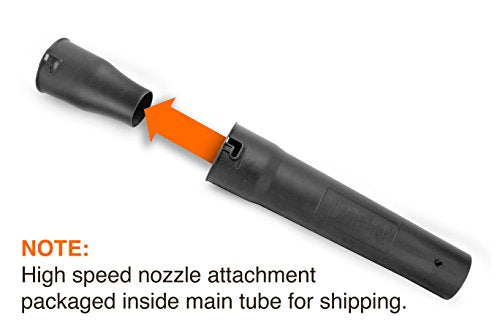 WEN Cordless Electric Leaf Blower, Brushless with 40V Max 2Ah Battery and Charger (40410), Black WEN