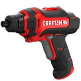 CRAFTSMAN 4V Cordless Screwdriver with Charger and Screwdriving Bits Included (CMHT6650C) Craftsman