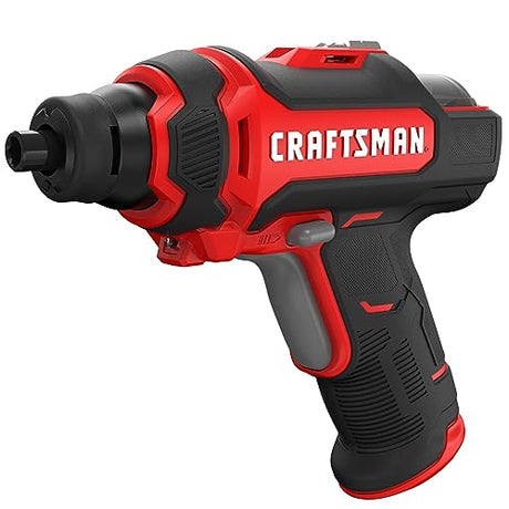 CRAFTSMAN 4V Cordless Screwdriver with Charger and Screwdriving Bits Included (CMHT6650C) Craftsman