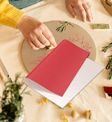 MyArtscape Graphite Transfer Paper, 20 Red Sheets - Wax Free - Erasable - Smudge-Free - Ideal for Drawing and Tracing - Premium Arts and Crafts MyArtscape