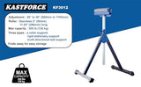 KASTFORCE Heavy-Duty Roller Stand 300 Lbs 136kg Loading Capacity (3 in 1 Roller), Adjustable Miter Saw Extension, Folds Flat for Easy Storage, 2 Inch KASTFORCE